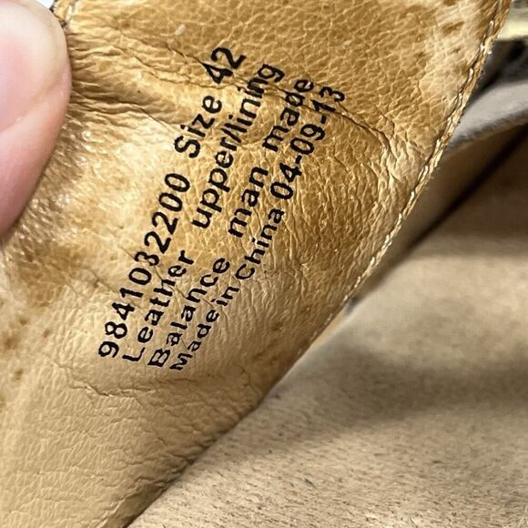 Dansko Womens Size US 12 Sophie Tan Slip On Chunky Heel Sandal Buckle Slides - Picture 6 of 8